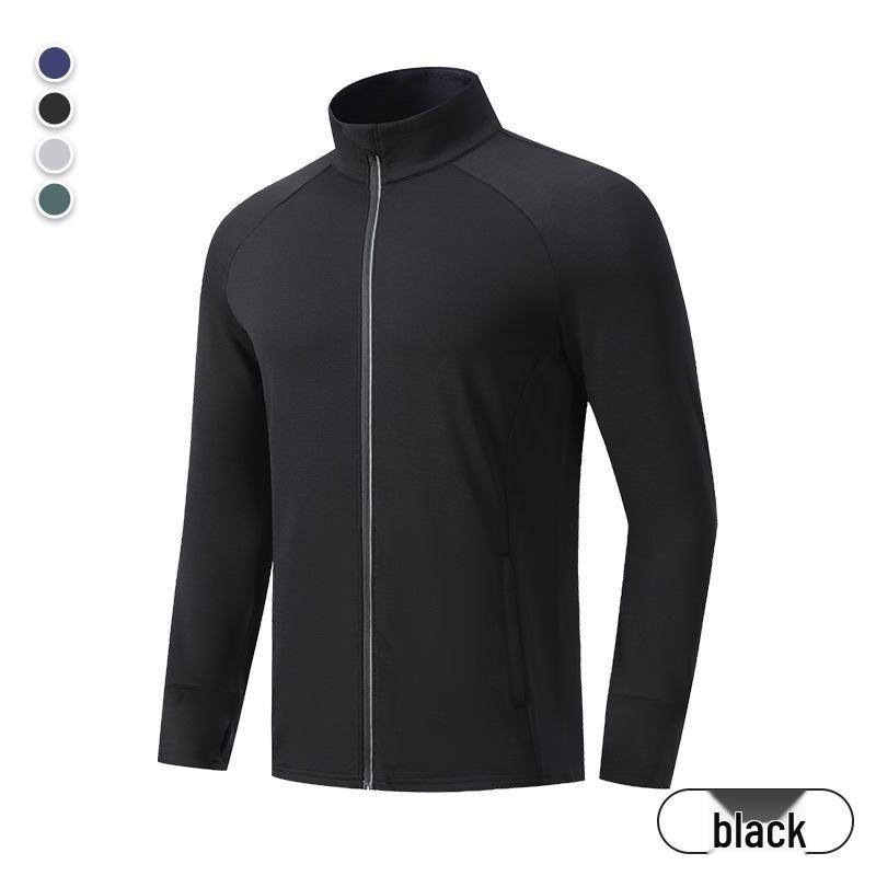 Unisex Quick-Dry Long Sleeve Sports Jacket for Autumn/Winter