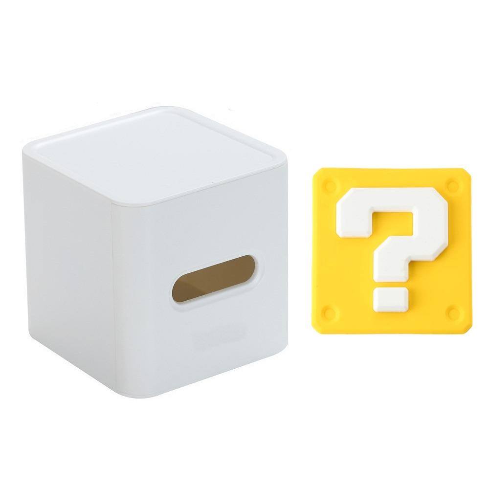 

Cartoon Paper Drawer Dustproof Paper Holder Creative Tissue Case Living Room белый