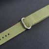 Fashion Ribbed Nylon Watchband Replacement Bracelet Men Women Nylon Watch Band With Silver Pin Buckle 20mm 22mm Universal Strap