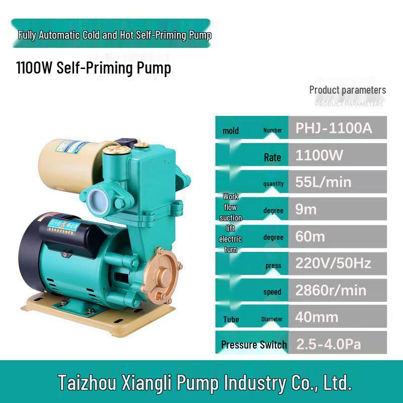 Fully Automatic Silent Booster Pump for Household Cold & Hot Water