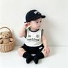 Infant & Toddler Breathable Sleeveless Basketball Print Vest (0-3 Years) - Summer Lightweight Sports Tank