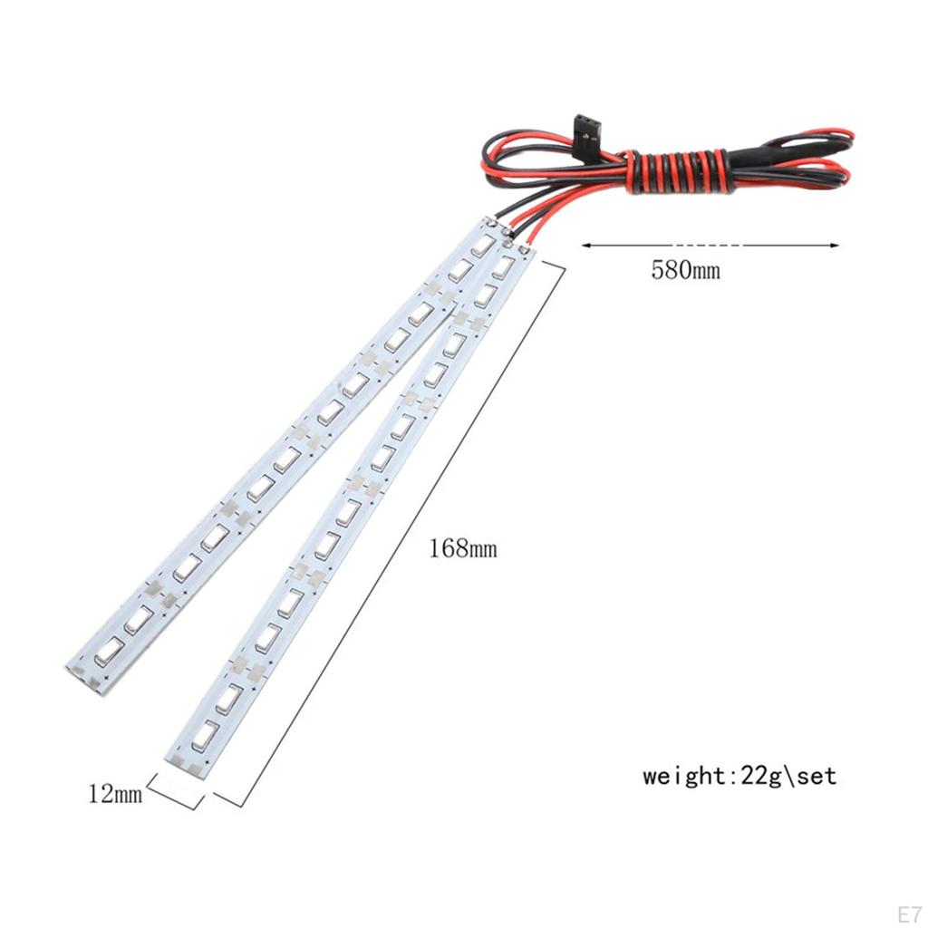 RC Car Chassis Light for 1:10 And 1:8 Scale Models