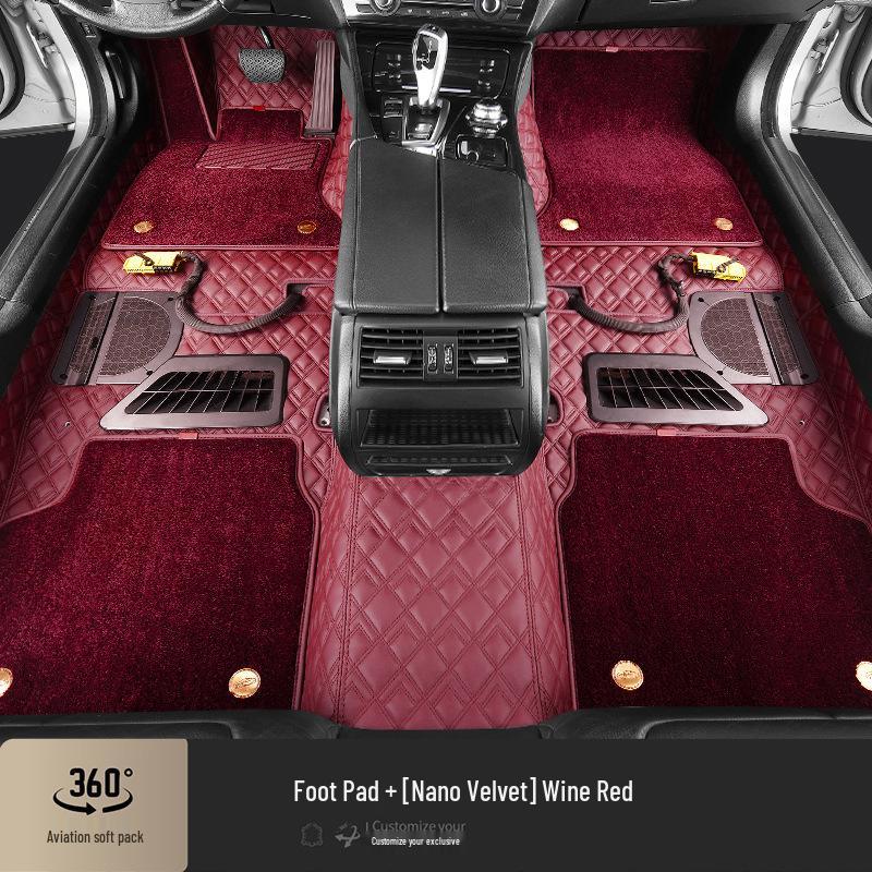 360° Maßgeschneiderte Ledermatten für Haval H6 & Geely Xingyuan - Bequem, Rutschfest, Fahrzeugspezifisch