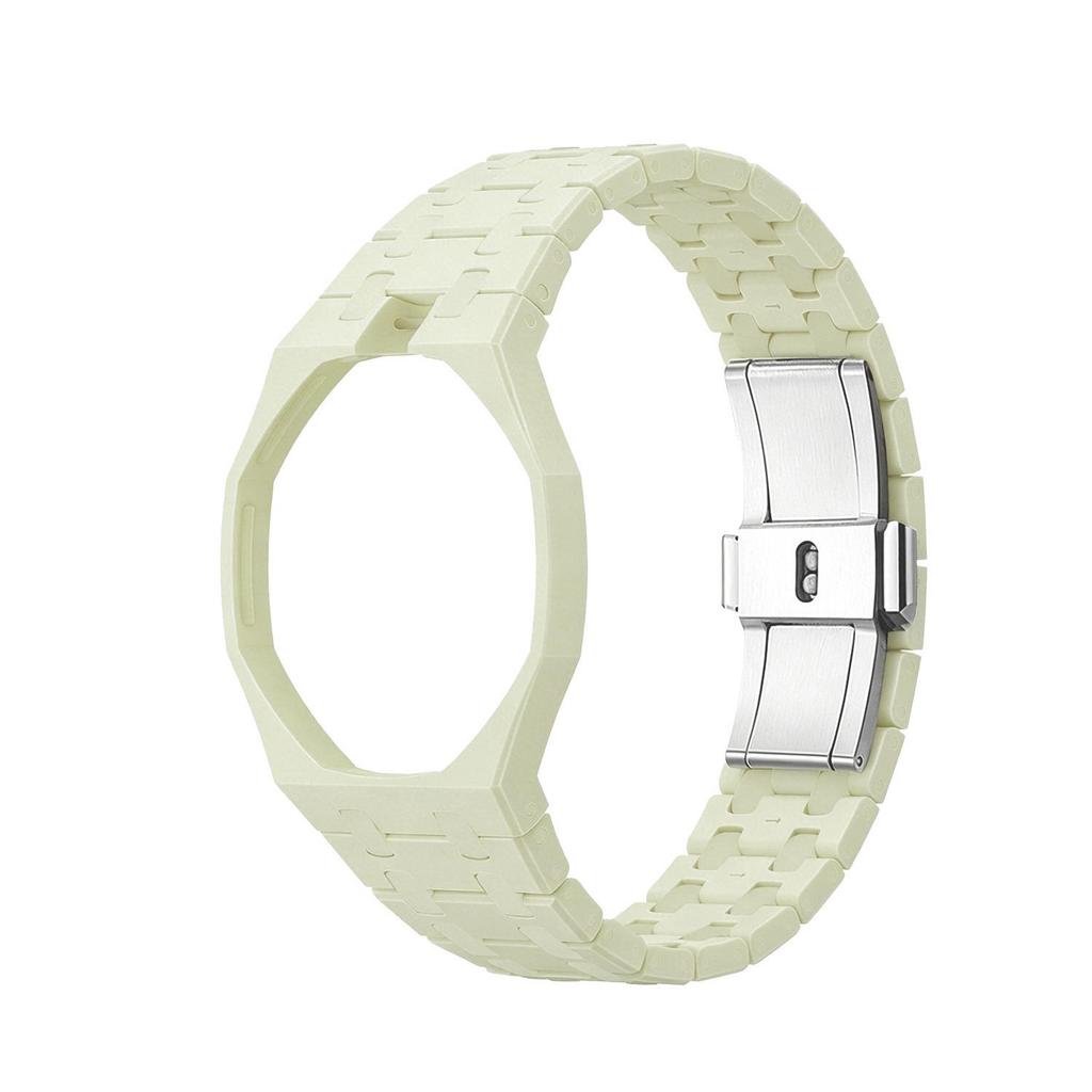 Auf Lager: Aibo-kompatibles Keramik-Uhrengehäuse & Armband-Set für Swatch Taschenuhren - Vollkeramik-Armband
