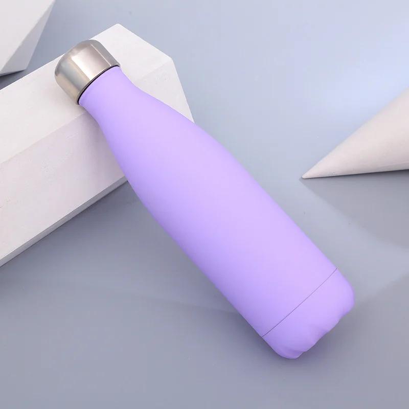 Customized Double-Wall Vacuum Thermos Bottle Sports Bottle Shaker Cup Outdoor Climbing Water Cup Creative Commemorative Gifts