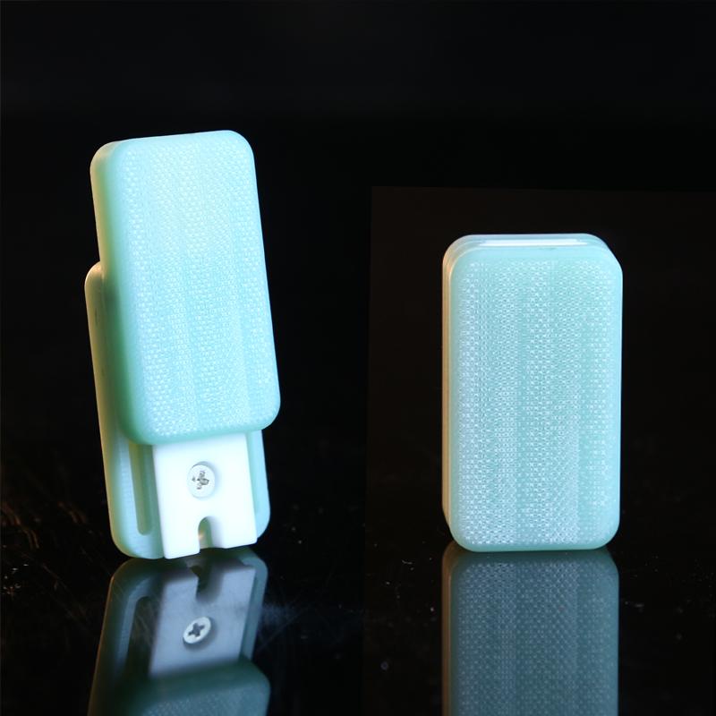 G10 Material Haptic Coin Machinery Slider PEI Double-Side Push Fidget Slider Fidget Toy Decompression EDC For Adults