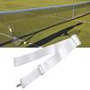 Adjustable Height Tennis Net Band Stainless Steel Buckle Tennis Net Strap  Tennis Courts