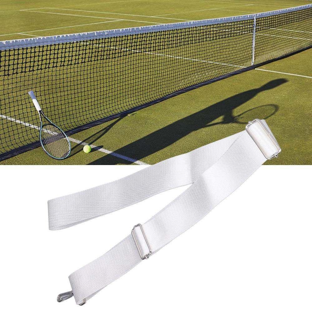 Adjustable Height Tennis Net Band Stainless Steel Buckle Tennis Net Strap Tennis Courts