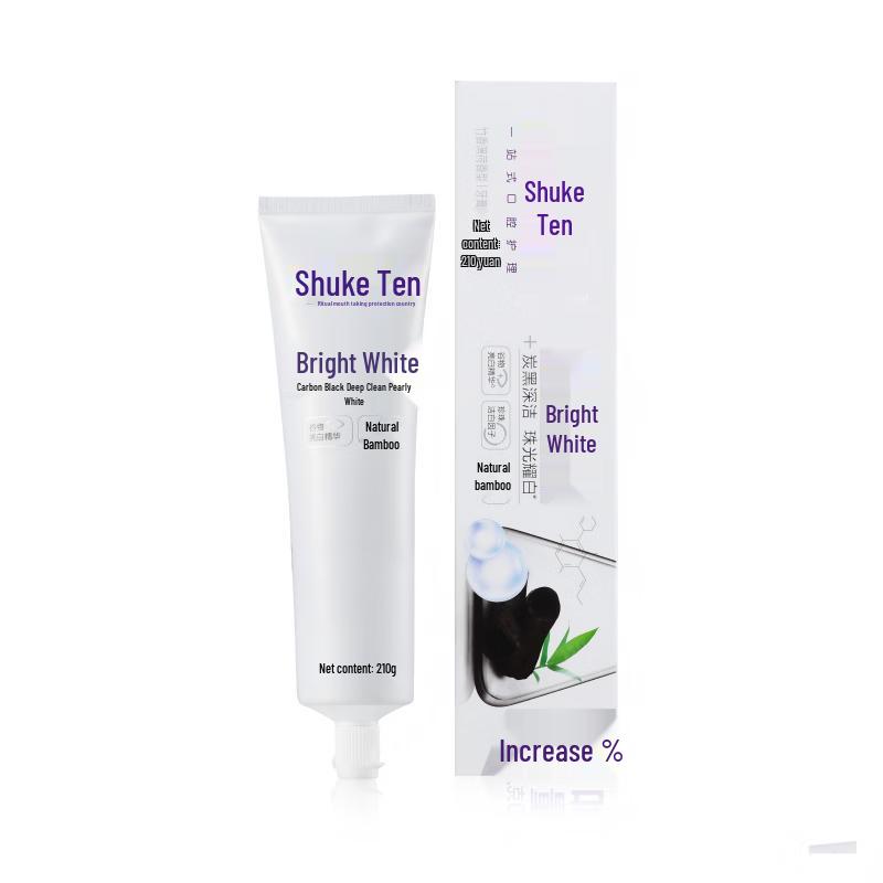

Shuke Bamboo Charcoal & Pearl Whitening Toothpaste