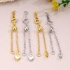 Adjustable Heart Tail Chain for DIY Bracelets and Necklaces - Universal Extension Chain Accessory