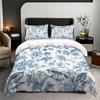 Quilt Cover Bedding 3-Piece Set Printed Quilt Cover Creative Home Textile Supplies Flower Quilt Cover Three-Piece Set Jit Delivery