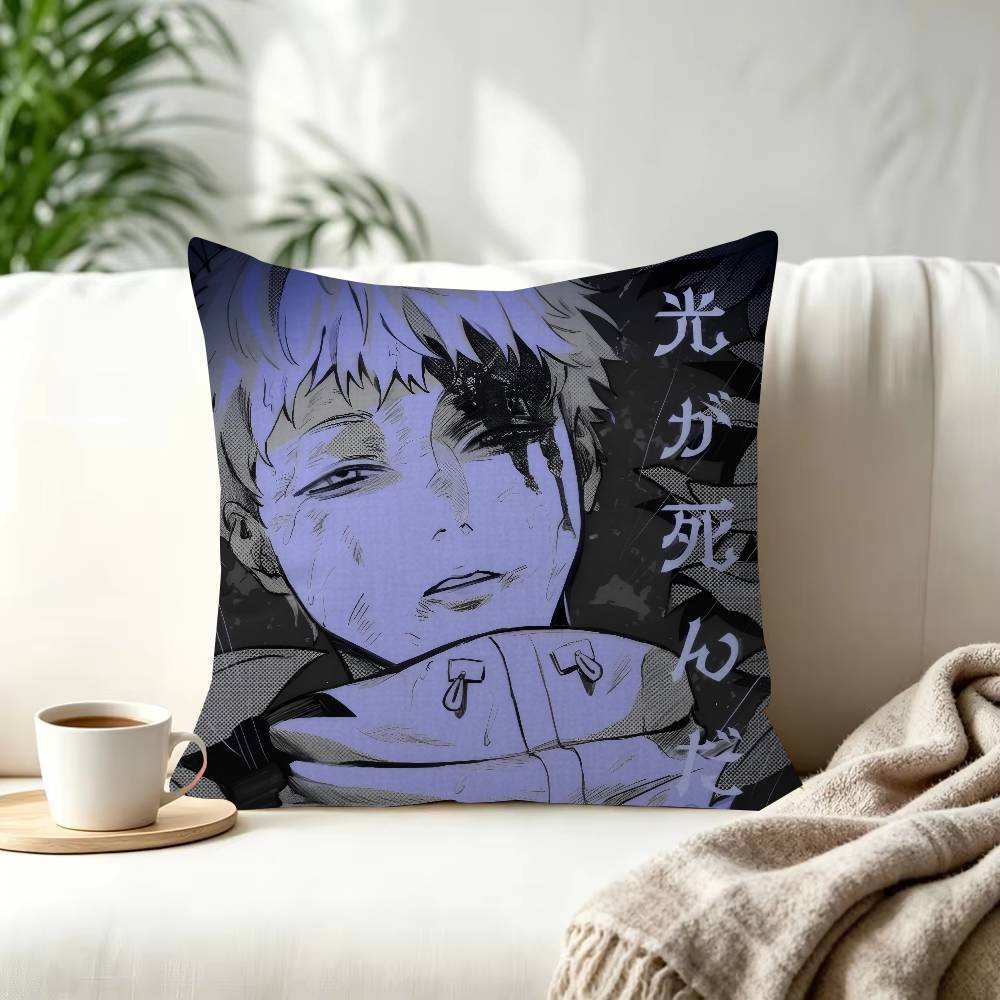 Anime TThe SSummer Hikaru DDied  Trendystyle decorative throw pillow cover insert not included fauxembroidery design