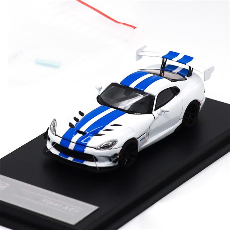 ABBT1 DCM 1:64 Viper ACR A White Blue/White Black Orange/Black Red Die-Cast Car Models Gifts