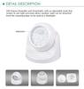Battery Operated LED Spotlight PIR Motion Sensor Light Wireless Infrared Wall Lamp Home Indoor Outdoor Detector Security Light
