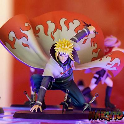 Hračky Anime Naruto Namikaze Minato Akční figurka Sběratelská modelka 14cm