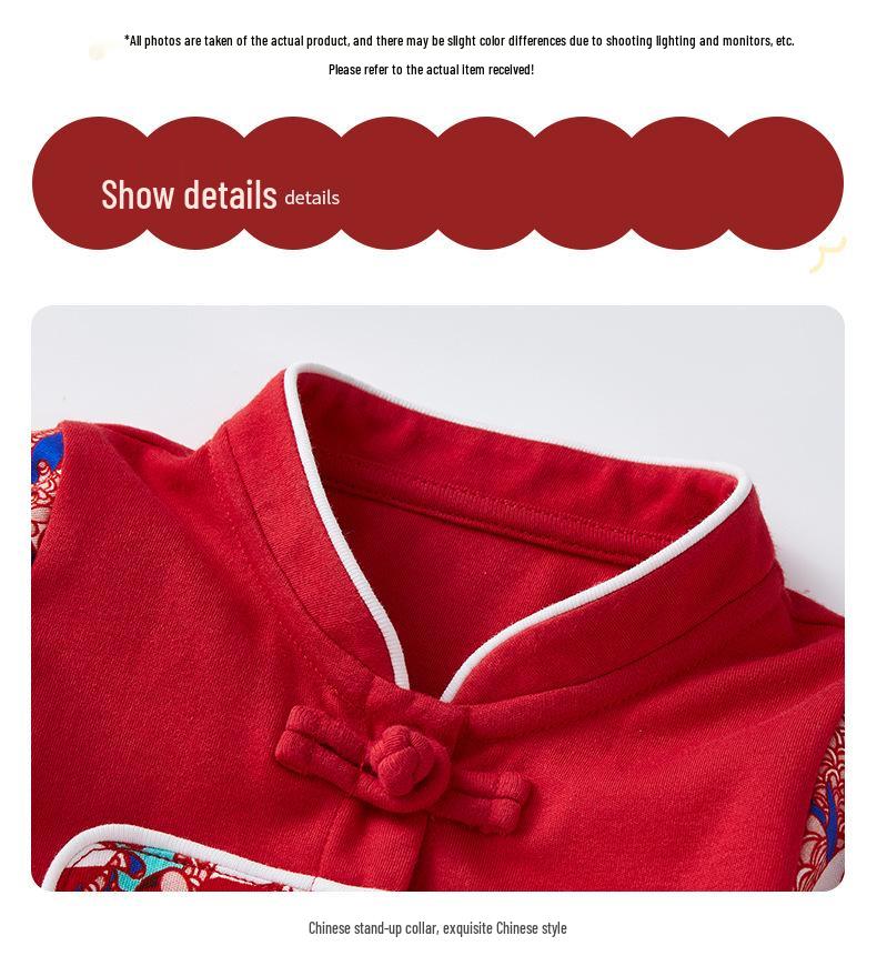 Spring-Summer 2025 Baby Boy Romper - Ideal for Birthday, Hundred Days, and Banquet Celebrations