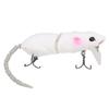 Artificial Simulation Mouse Shape Lure Bait Fishing Accessories with Treble HooksB