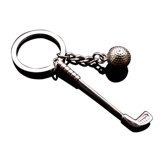 

Fashion Golf Chain Pendant Car Keychain Bag Wallet Decoration Key Ring Gifts