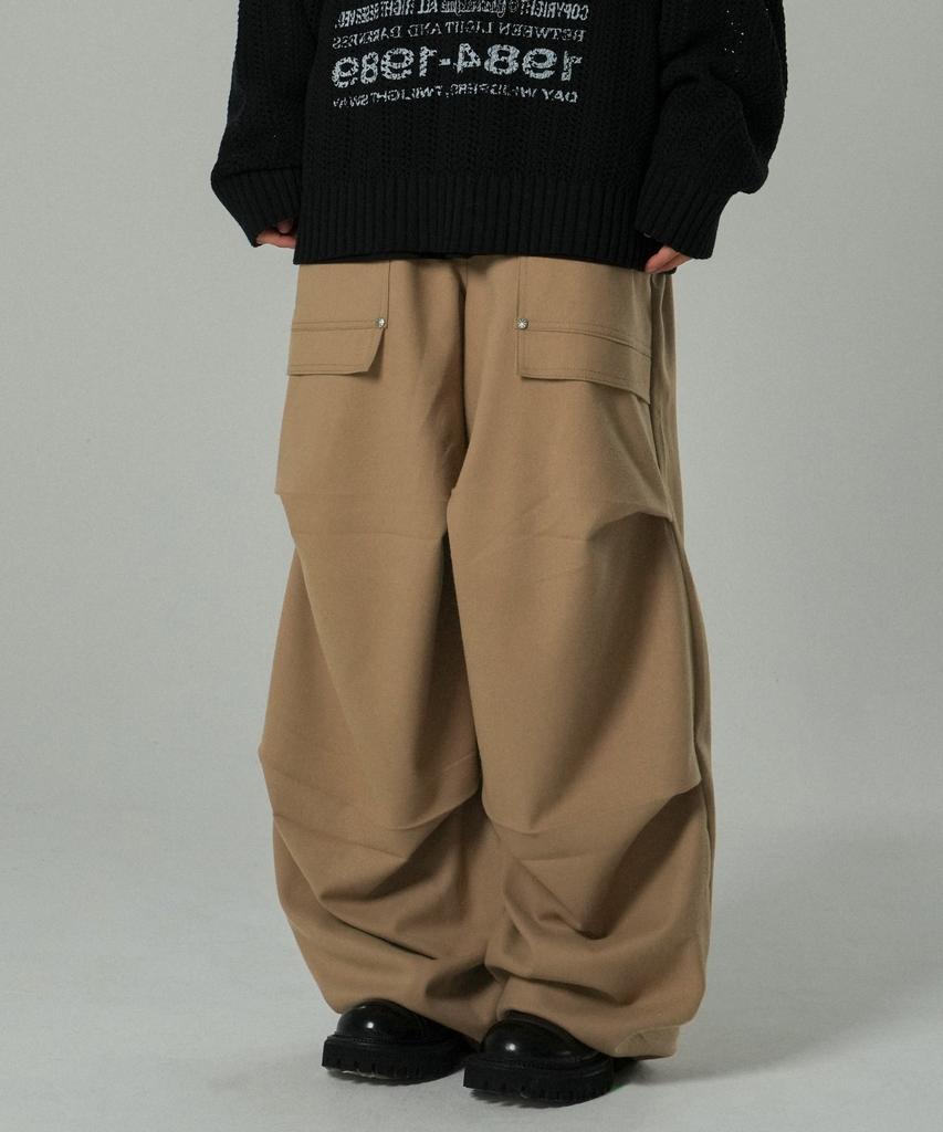 IDWS Agata Balloon Trouser Beige