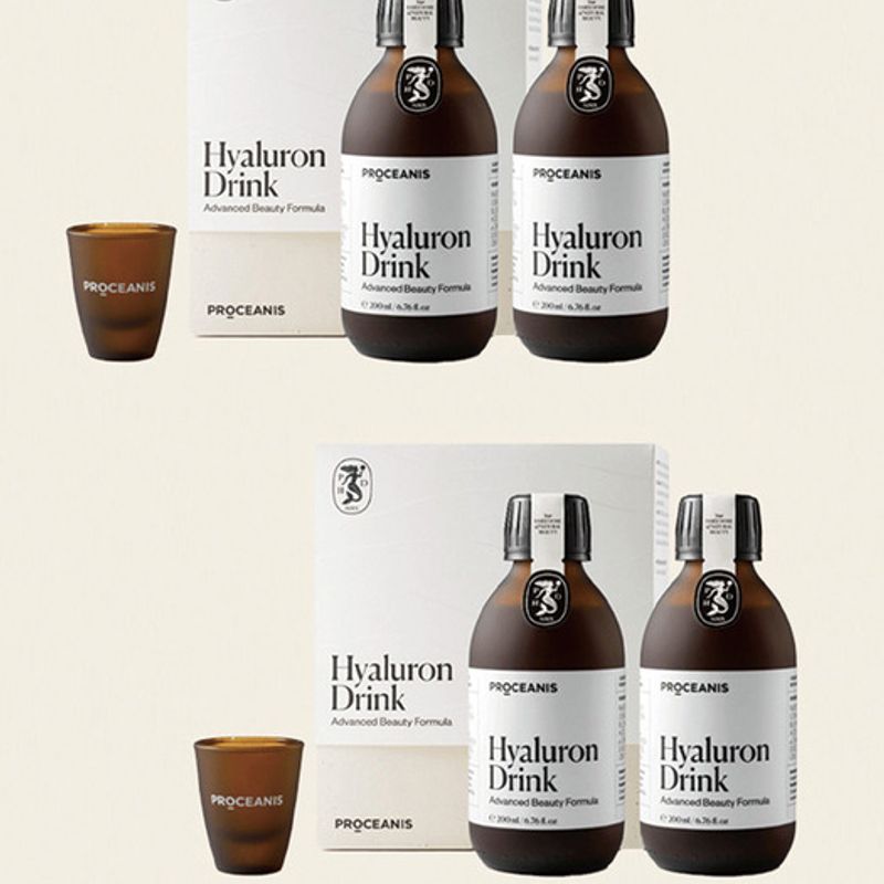 Hyaluronic Acid Drink 200ml 2 Bottles X 2 Sets