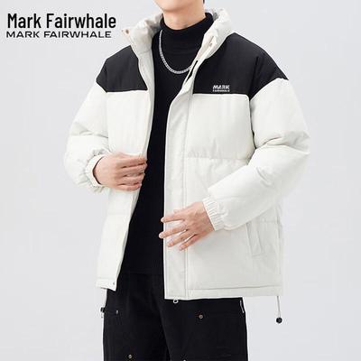 Mark Fairwhale Men's Stand Collar Winter Puffer Jacket