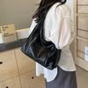 Elegant large capacity women's bag  simple shoulder bag  Korean transport bag  new