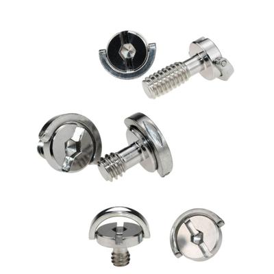 Quick Release 1/4inch Camera Screw Hexagon Key Stainless Steel for Tripods Mounting Universal Compatibility