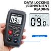 Humidity Measuring Device without Battery ABS Humidity Tester Handheld Moisture Gauges for Construction Indoor Monitoring
