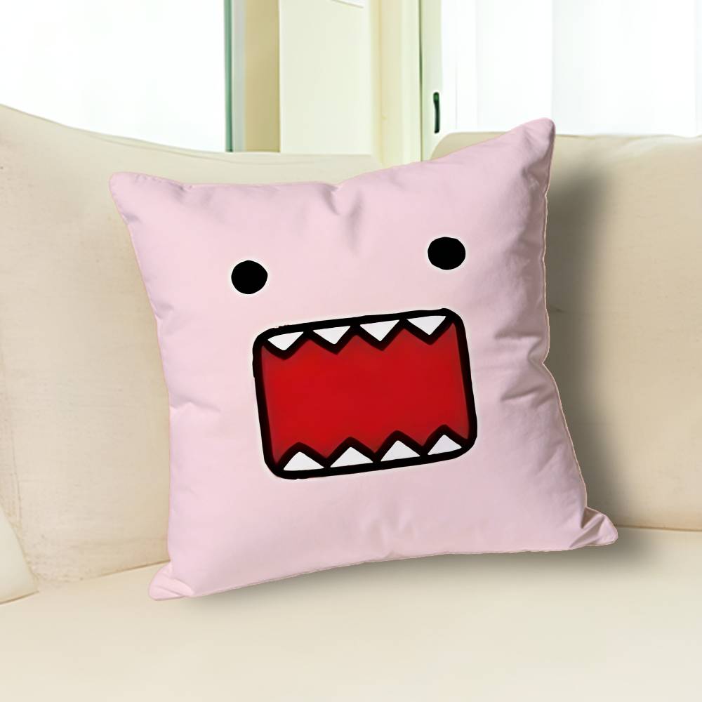 D-Domo Cute K-Kuns Various Sizes Square Pillow Case For Car Home Bedchamber Decor Custom Valentine Gift
