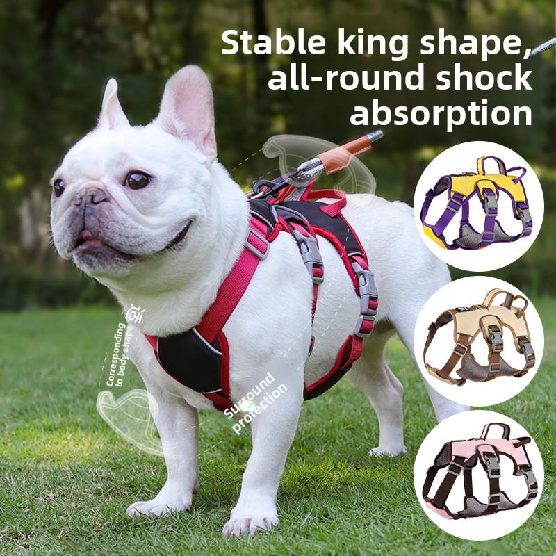 New dog chest strap, anti-break-free pet chest strap vest type dog leash pet supplies