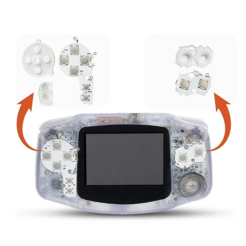 Membrane Button for Game Console Replacement Tactile Upgrade Modification Button Repairing Parts Membrane Button Kit