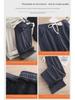Women's Chenille High-Waist Wide-Leg Pants, Casual Velvet Drape for Autumn and Winter