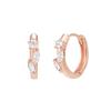 SILVER925 Leaf One-Touch Earrings PYSE0108