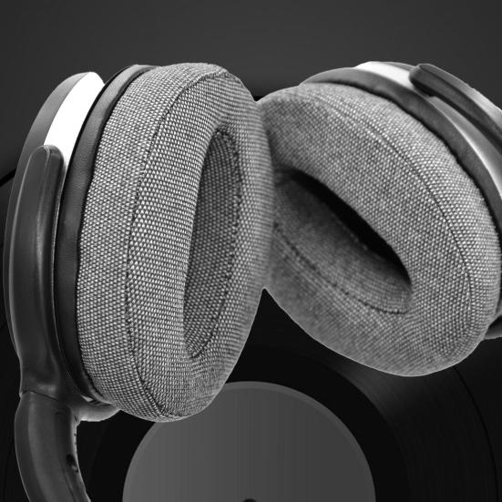 1 Pair Headset Sleeves Dust-proof Soft Elastic E-sports Headphone Cushions Replacement for Sennheiser HD4.40 HD4.50 BTNC