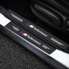 4Pcs Car Door Plate Carbon Fiber Threshold Protector Sticker Decals For BMW Performance Power M1 M2 M3 M4 M5 M6 M8 E36 E60 E46 E39 E46 E90 E60 F07 F10
