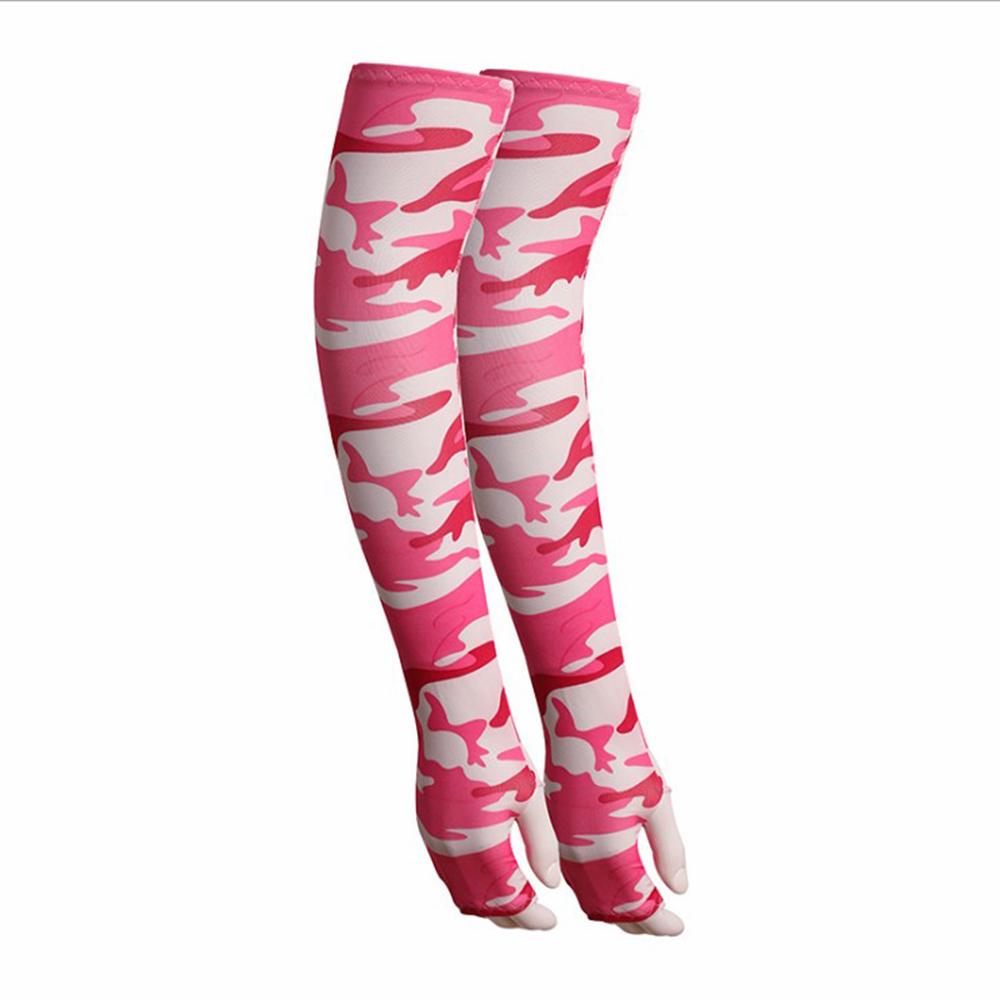 Novas roupas esportivas para corrida, verão, resfriamento, proteção solar, mangas de braço, esportes ao ar livre