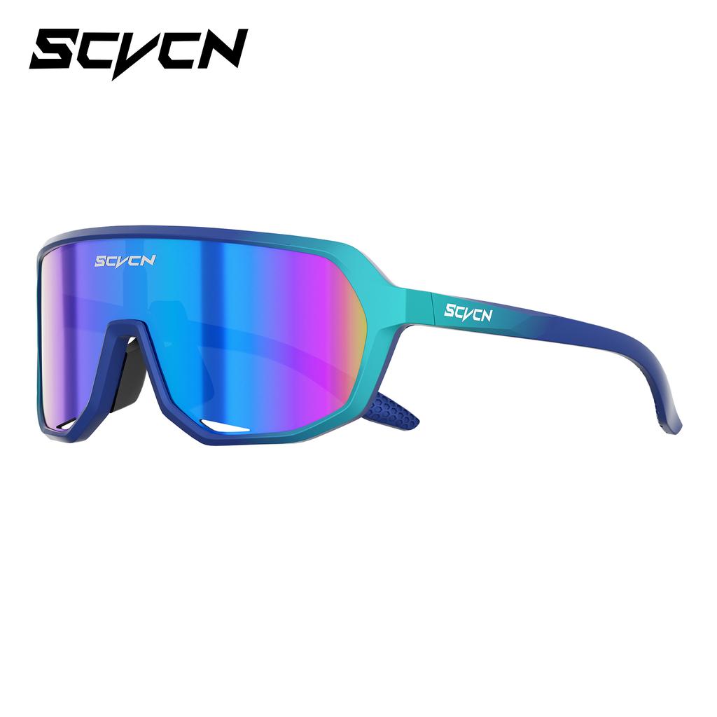 SCVCN Photochromic Sports Sunglasses Polarized Cycling Glasses for Men Mountain MTB Bike Bicycle Goggles UV400 Women Driving