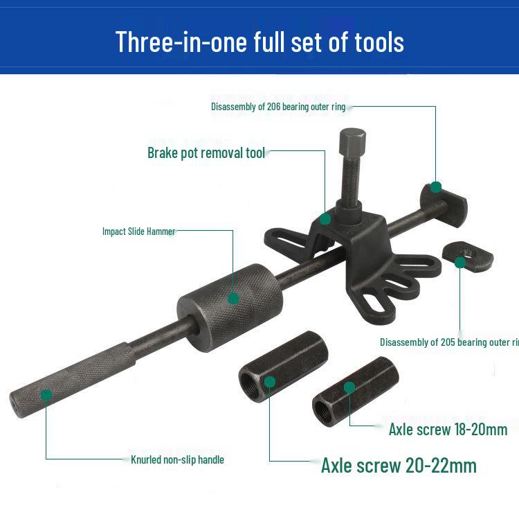 Electric Tricycle Brake Drum and Half Shaft Removal Tool