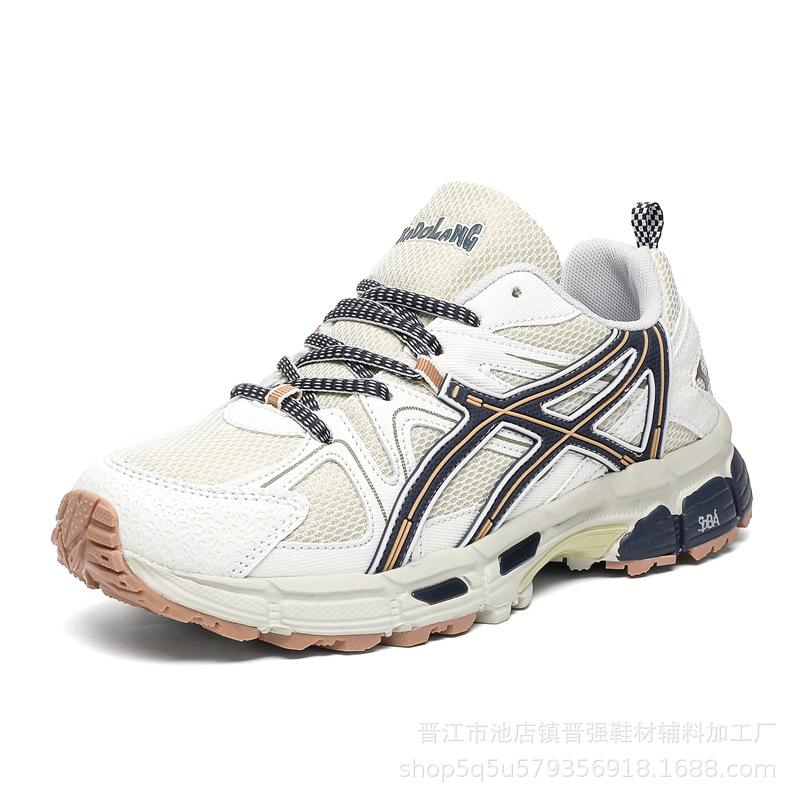 

Сетчатые дышащие ретро повседневные спортивные кроссовки для папы, тренд моды для пары, удобные кроссовки на платформе для бега 36