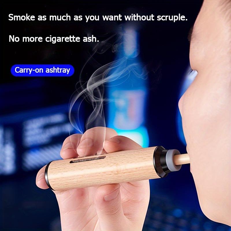 5pcs/set, Handheld car ashtray, portable car and indoor ashtray, no dust falling, outdoor windproof, household small tool