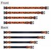 Orange Nylon Halloween Dog Collar Small Medium Large Pet Puppy Collar Adjustable