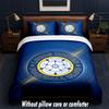 Juego de Ropa de Cama con Diseño del Leeds United 1 Funda Nórdica + 2 Fundas de Almohada Suave Transpirable Ropa de Cama para el Hogar