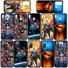 for Samsung Galaxy S25 S24 S23 iPhone 17 16 15 Xiaomi Redmi Note 14 13 12 11 Plus Pro Max A57 Case Kawaii Super Hero Supermans Man OPPO Huawei Cover