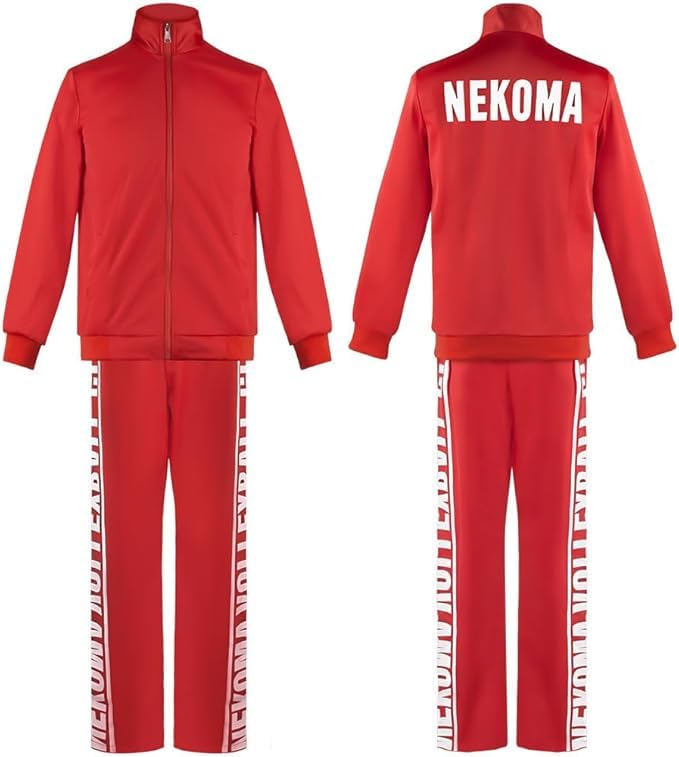 

[ENDIANDUO] Косплей-костюм-джерси для старшей школы Карасуно, старшей школы Некома и старшей школы Инаризаки (Некома, XL)