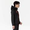 Mizuno Sweat Training 32JCB760 N-XT Hoodie, Fleece-Lined, Warm, Wear, Black,