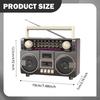 Retro Portable Radio AM FM SW Bluetooth Speaker,Sturdy,Charging,for Outdoor Multifunctional Compact