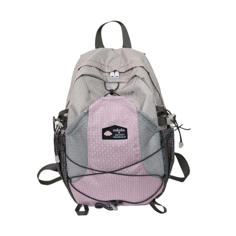 Schoolbag Lightweight College Student New Leisure Hiking Backpack Sports Large Capacity Backpack School Bag Outdoor Travel