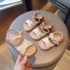 Bow Children's Summer Shoes Cute Polka Dot Beach Non Slip Sandals for Baby Girls Footwear School Soft Kids Fashion Sandal I03305