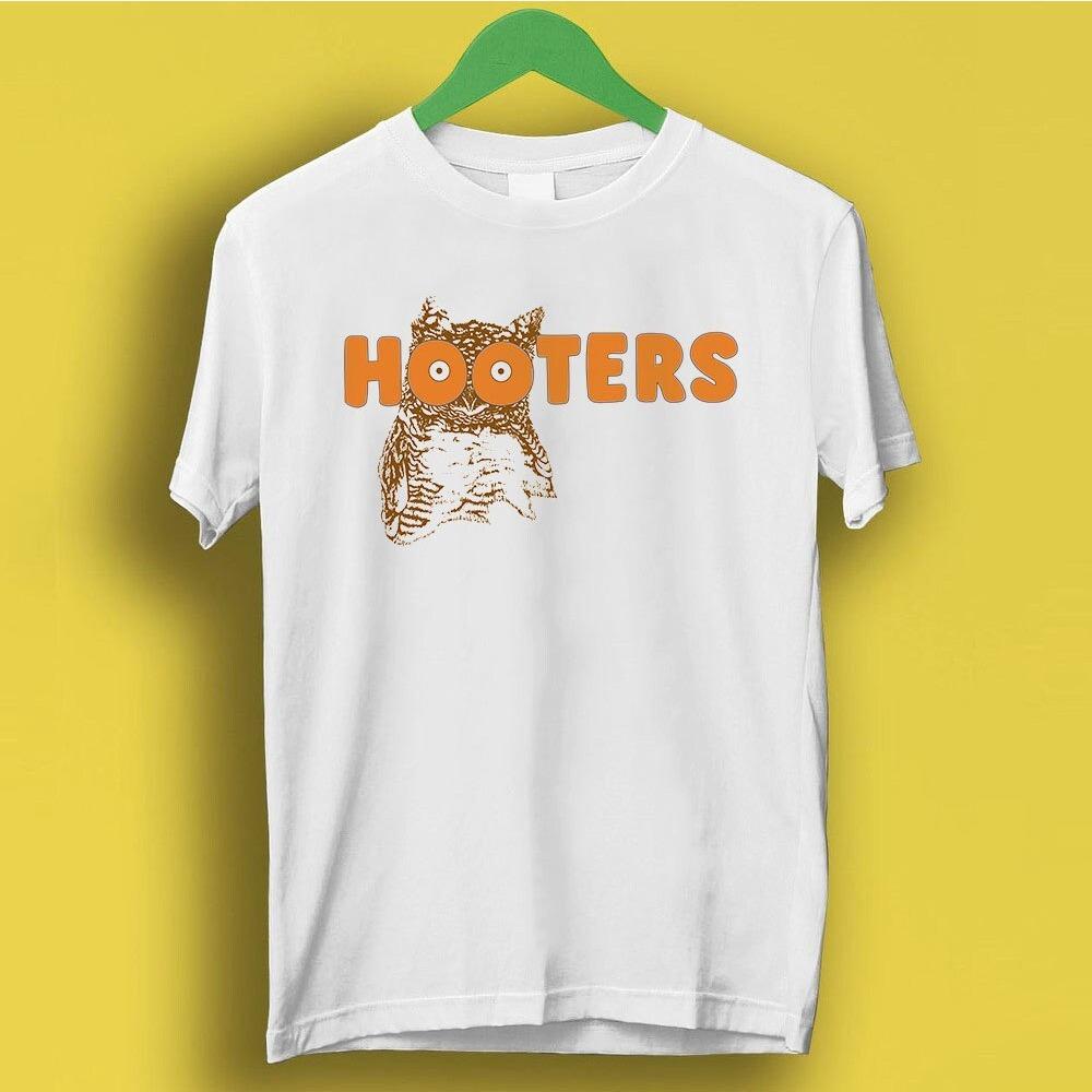

Owl HOOTERS Fun Printed Tshirt for Women and Unisexs Casual Top Comfortable Loose Short Sleeve Unisex Tshirt M