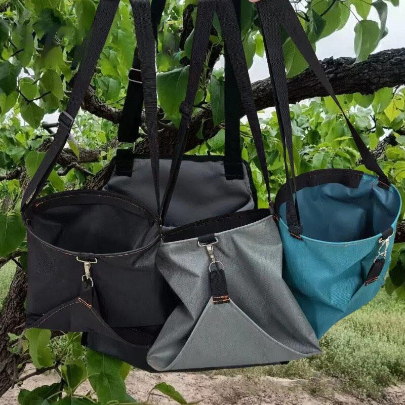 Waterproof Gardening Apron With Large Pockets For Fruit Vegetable Harvesting Multi Purpose Housework Collection Bag Quick Pickin